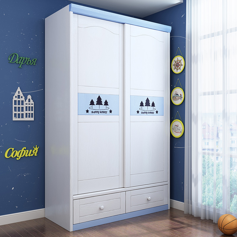 Baby Clothing Wardrobe - Moderner Kleiderschrank aus Holz für Babys