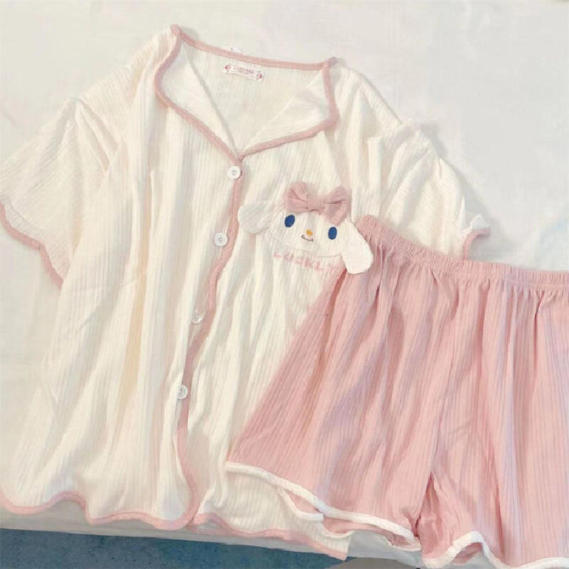Summer Short Set - Pyjama 2026 Neue Sommer-Bestseller-Saison Damen Kurzarm-Shorts