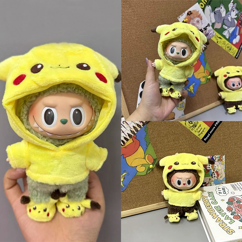 Baby Clothing Set - 15 17 cm Für Labubu Puppe