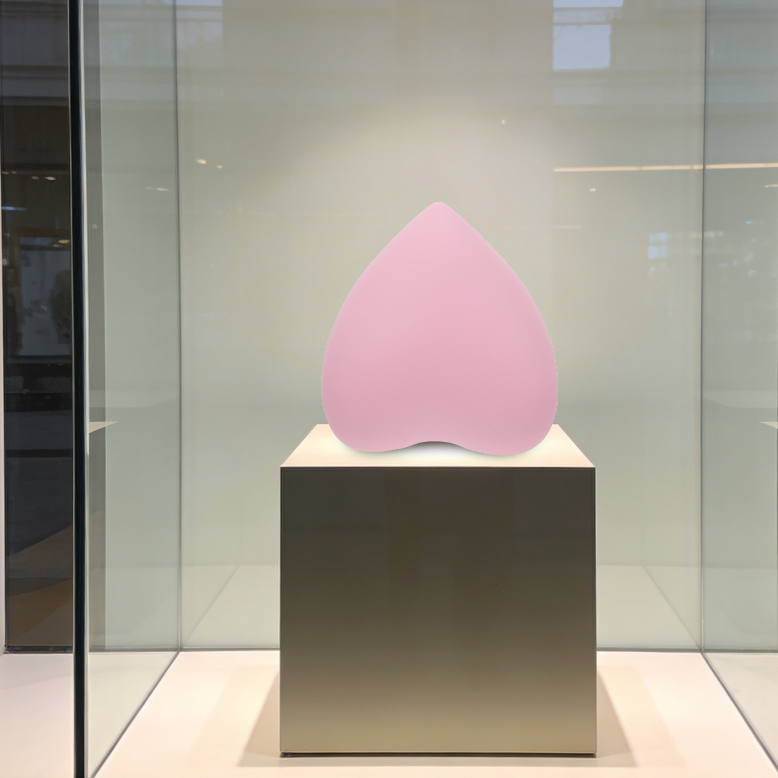 Baby Clothing Display - Plastik-Herzförmiger Hüft-Schaufensterpuppen-Ständer für Damenunterwäsche, Rosa, Leichtgewicht,