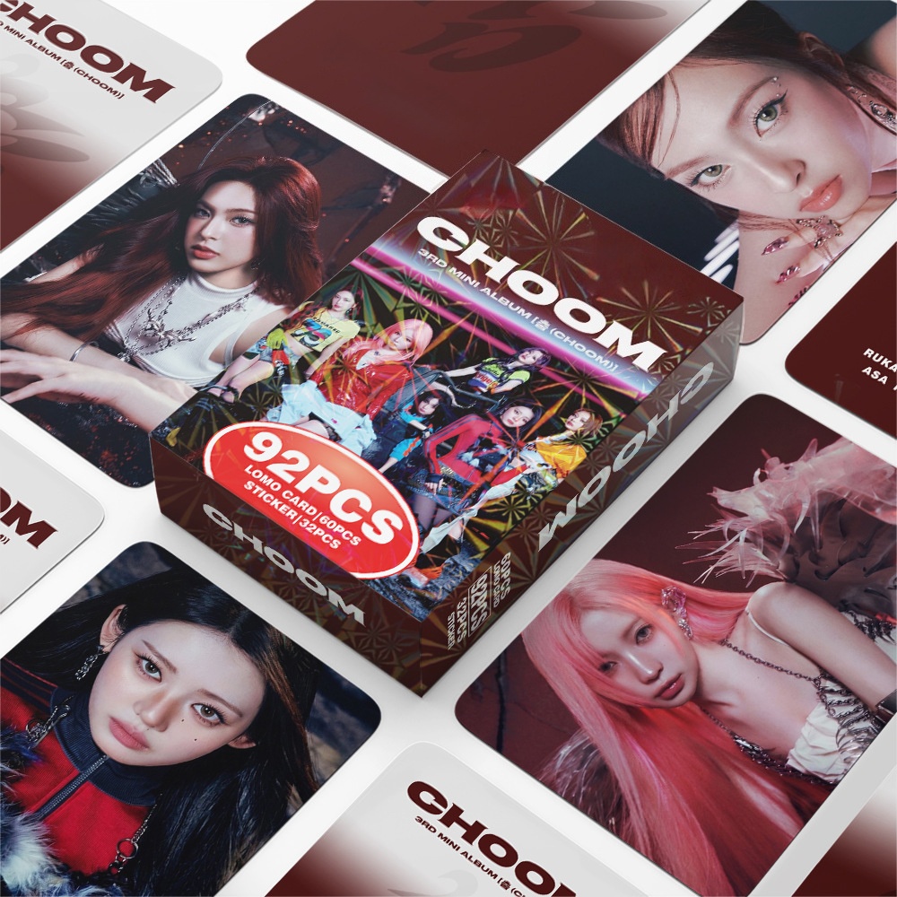 Newborn Gift Set - 92 Stück/Set Kpop BABY CHOOM Lomo-Karten