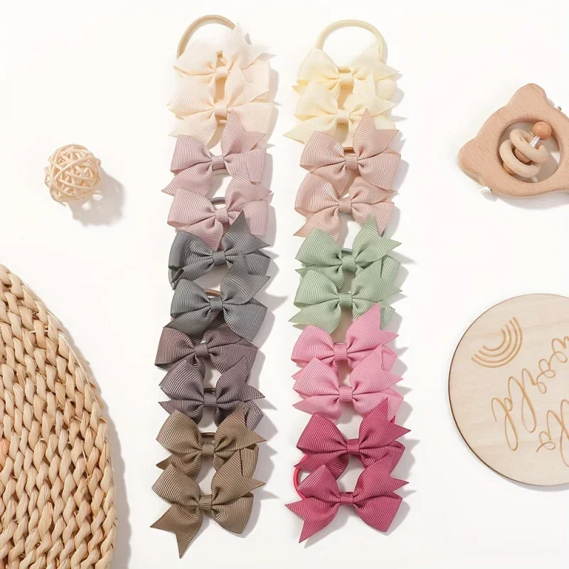 Newborn Gift Set - 20 Teile/satz 2,1 zoll Schöne Bowknot