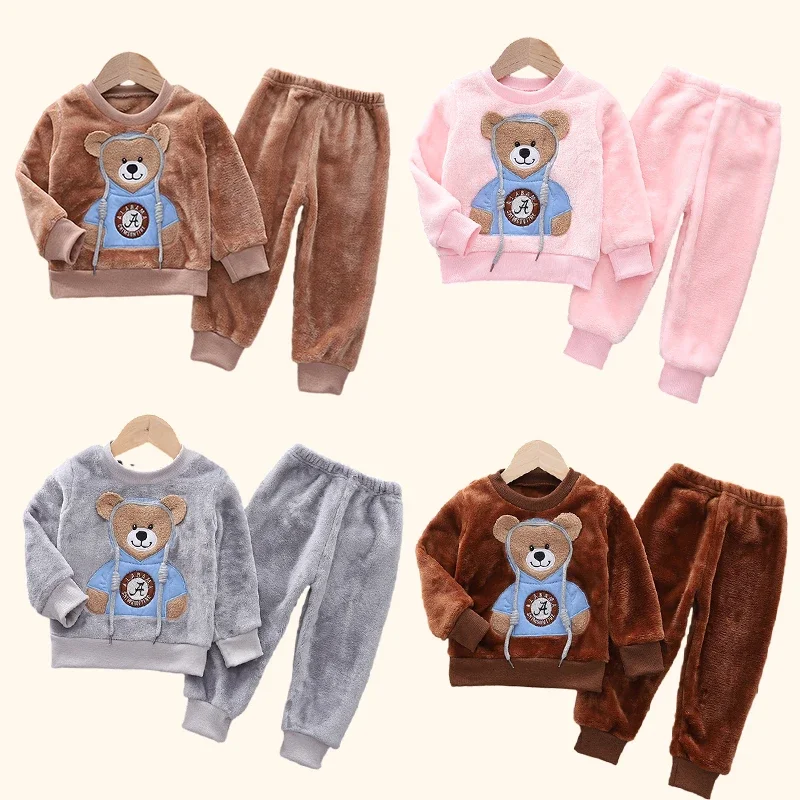 Baby Clothing Winter - Herbst Winter Kinder Kleidung Baby Pyjamas