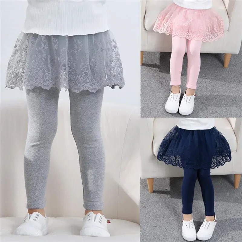 Baby Girl Clothing Zara - Neue Baby Mädchen Leggings Spitze Prinzessin