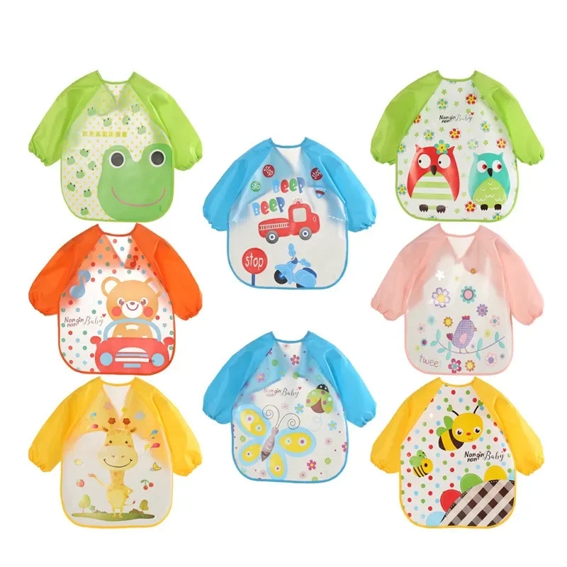 Baby Clothing Set - Wasserdichte EVA Volle Hülse Baby Lätzchen