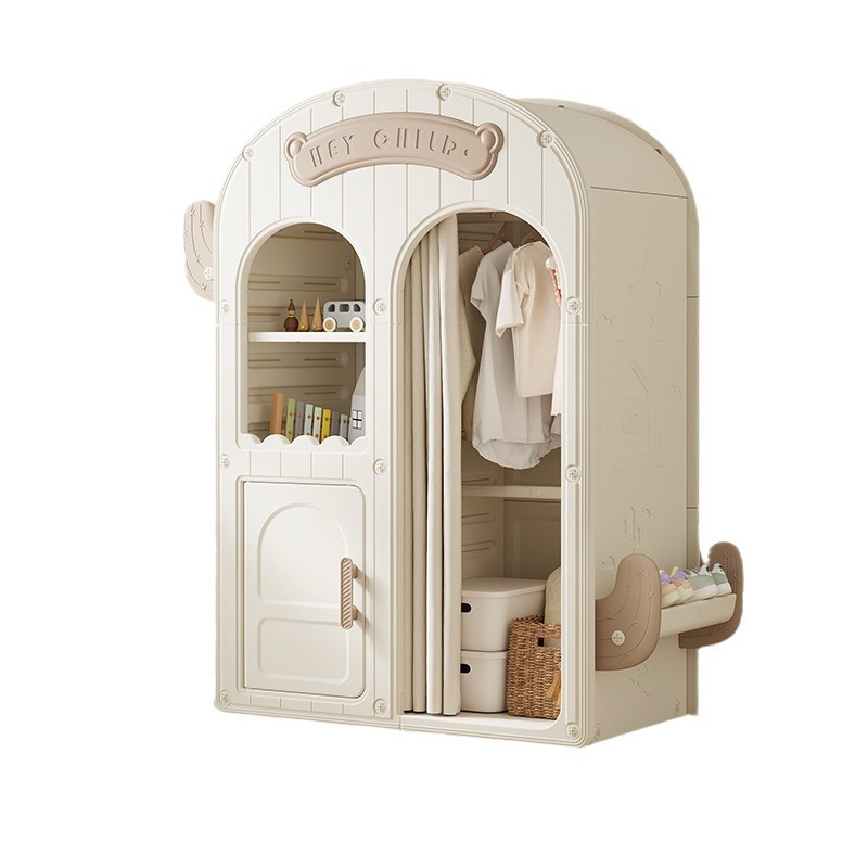 Baby Clothing Wardrobe - Kinderschrank Haushalt Schlafzimmer Aufbewahrungsschrank Baby Einfacher