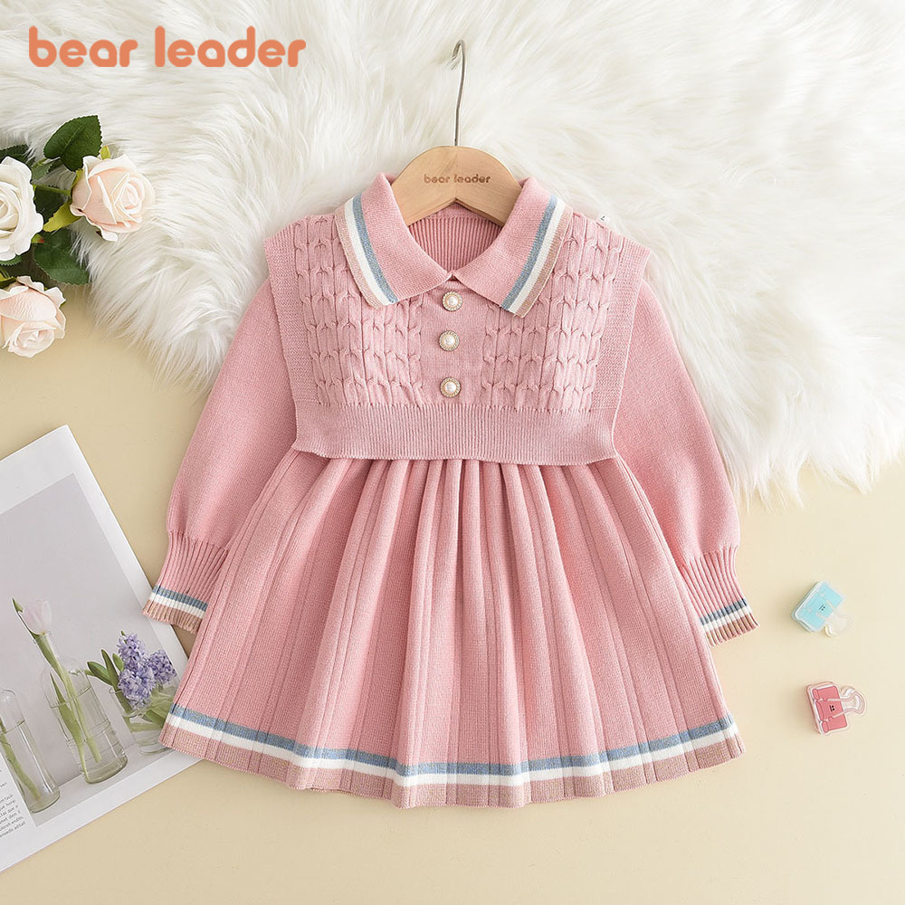 Baby Girl Clothing Zara - Bear Leader Kinderkleider für Mädchen, Perlenknopf,