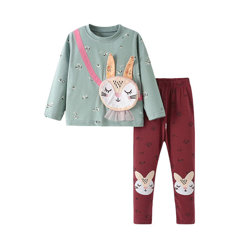 Baby Girl Clothing Zara - Jumping Meters 2-7T Langarm-Kleidungssets für Mädchen,