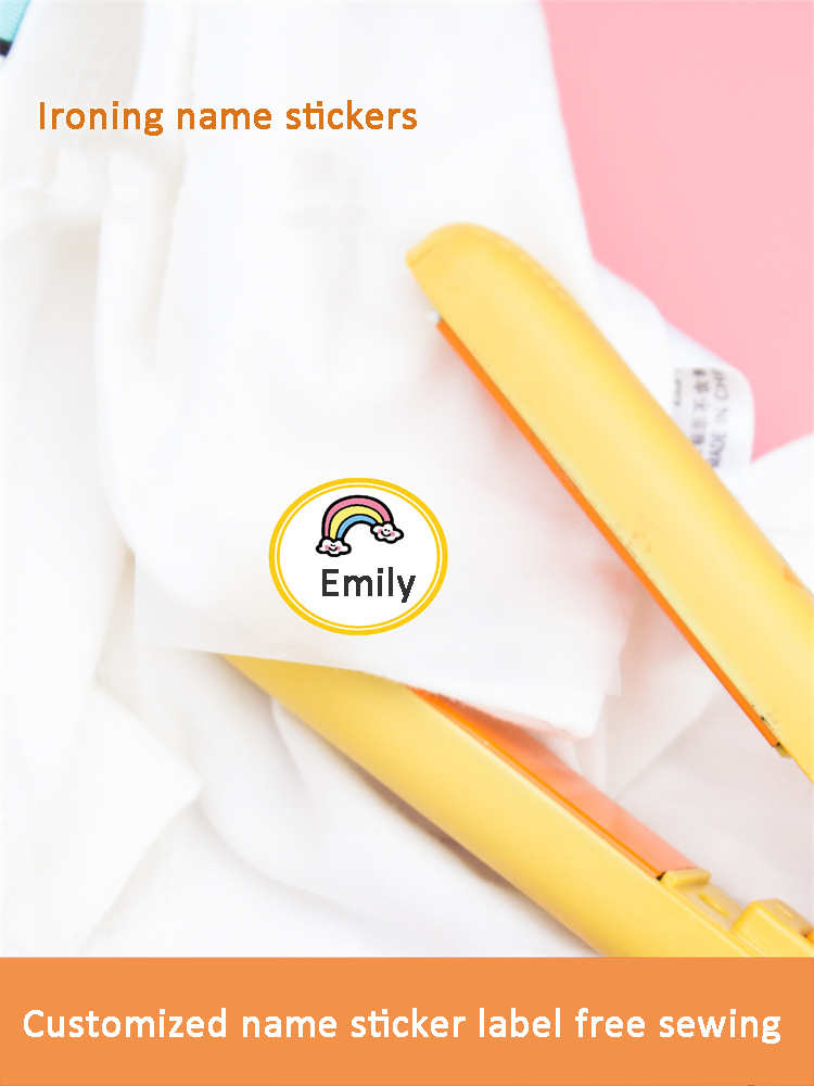 Kundenspezifische Namensaufkle – Baby Clothing Labels Bewertung und Preis