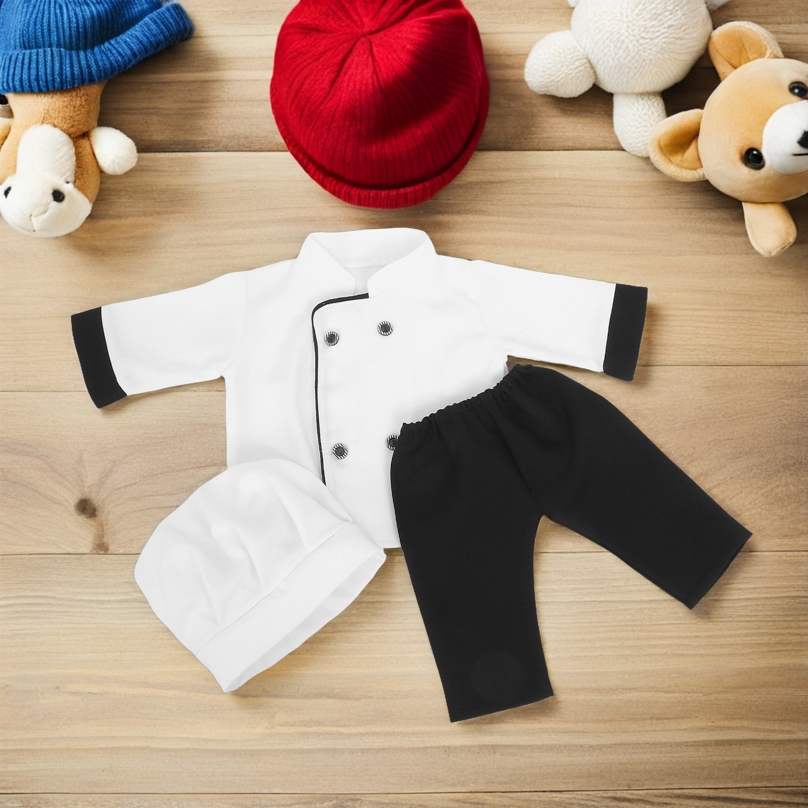 1 Set Baby-Kochkostüm für Neug – Baby Clothing Set Bewertung und Preis