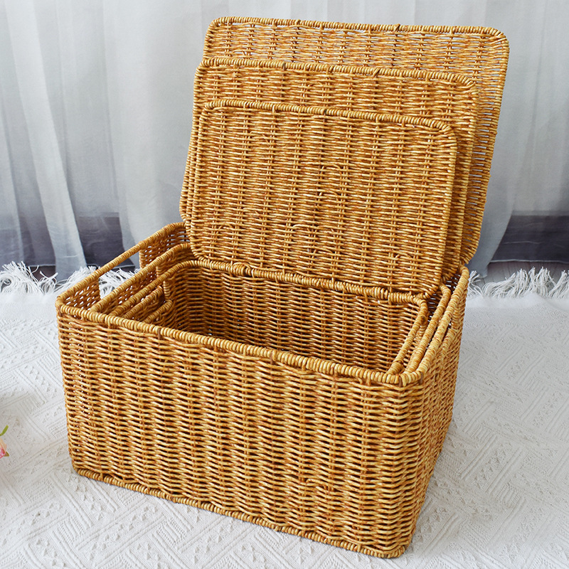 Rattan-Geflechtbox, übergroße  – Baby Clothing Basket Bewertung und Preis