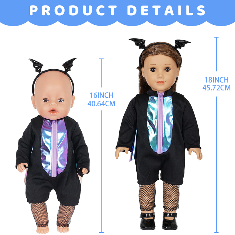 Puppenkleidungsset für 16-18 Z – Baby Clothing Set Bewertung und Preis