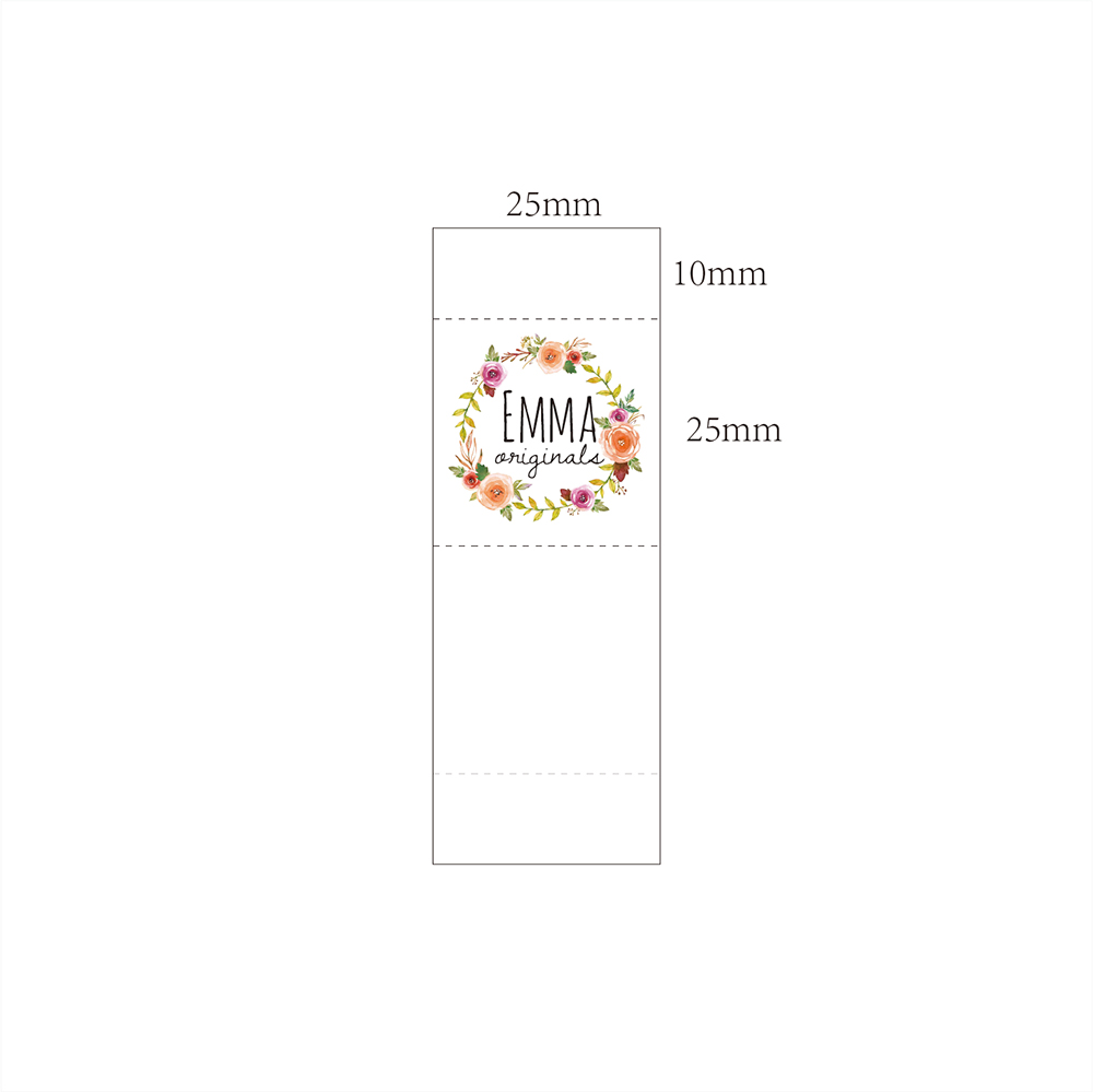 Individuelles Nähetikett, Falt – Baby Clothing Labels Bewertung und Preis