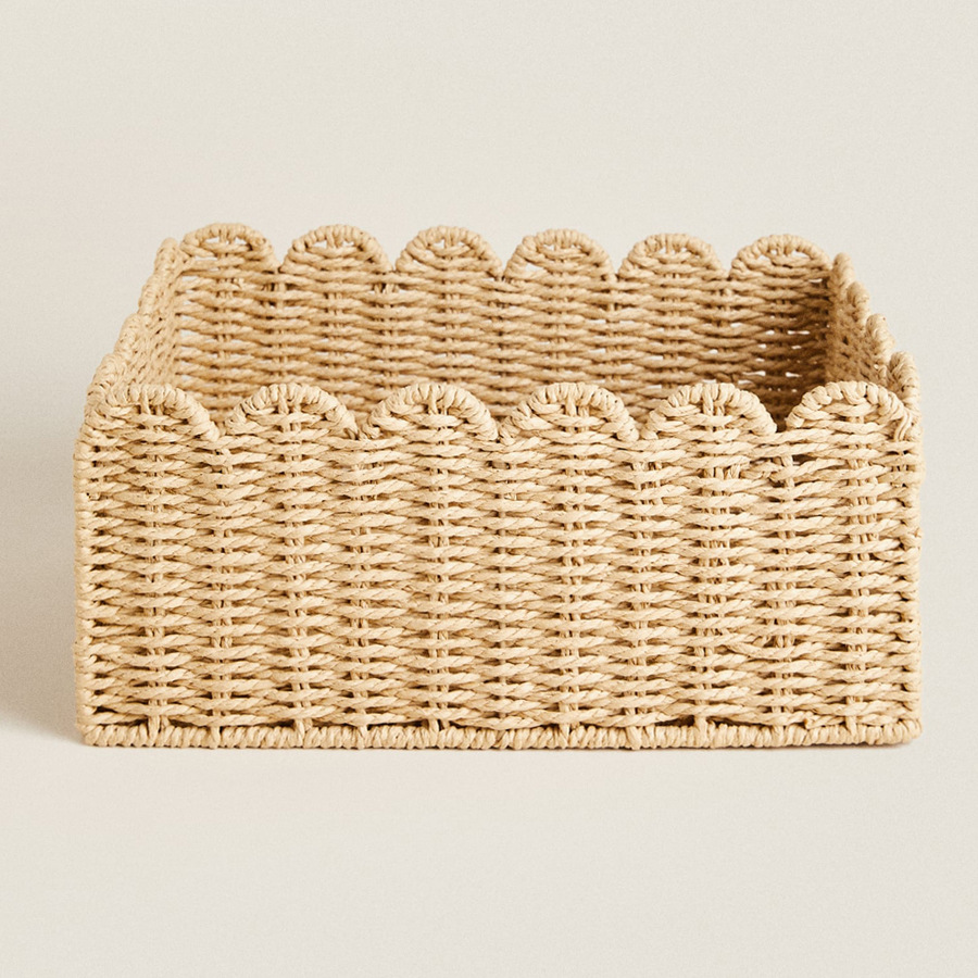 Papier Seil Gewebt Lagerung Ko – Baby Clothing Basket Bewertung und Preis